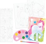 Princess Mimi Princess Mimi, 3501228, omalovánky s barvami a štětcem, Mimi a přátelé