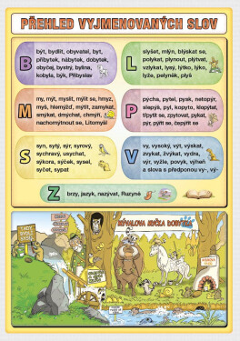 Přehled vyjmenovaných slov - Petr Kupka