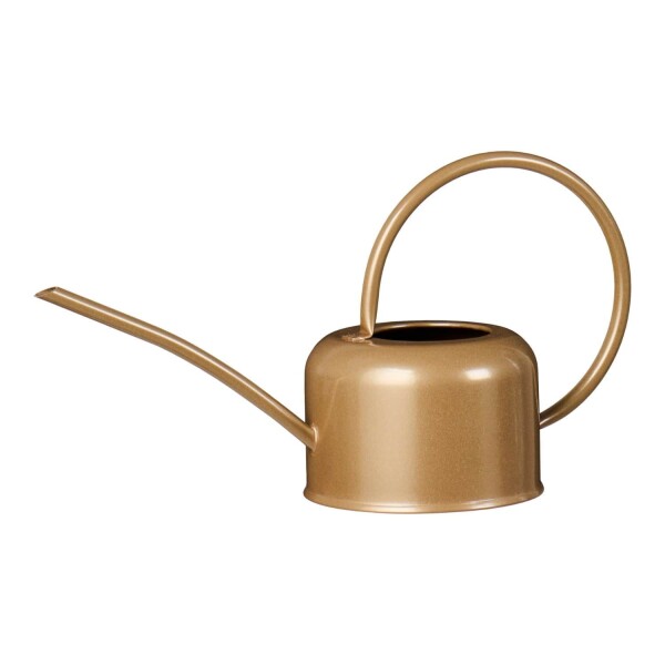 Ib Laursen Kovová konvička na zalévání Brown 0,9 l, hnědá barva, kov