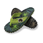 Žabky Gumbies Islander Lime Hibiscus GU-FFISL148 37