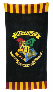 Harry Potter Osuška 75x150 cm - Bradavice - Groovy