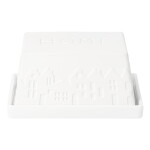 Räder Porcelánová máslenka Home Sweet Home, bílá barva, porcelán