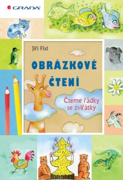 Obrázkové čtení - Čteme řádky se zvířátky - Jiří Fixl - e-kniha