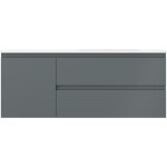 MEXEN/S - Orio koupelnová skříňka 120 cm s umyvadlem Vela pravá, 2S, 1D, grafit mat/bílá mat 91A13-12047-3-BBFFF66-W23P01