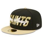 New Era Pánská kšiltovka New Orleans Saints NFL 2022 Draft On-Stage 59FIFTY Fitted Velikost: 7 1/4