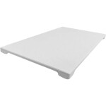 CERANO Kryt odtoku pro vaničky Gusto - bílá matná - 19,5x11,8 cm