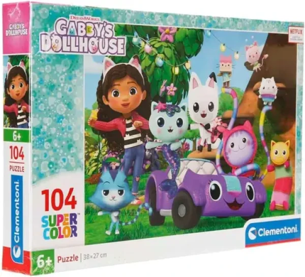 CLEMENTONI Puzzle Gábinin kouzelný domek: Přátelé