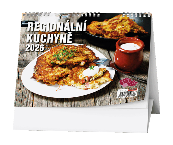 Stolní kalendář 2026 Baloušek - Regionální kuchyně