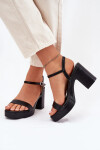 Sandály na podpatku model 214093 Step in style 38