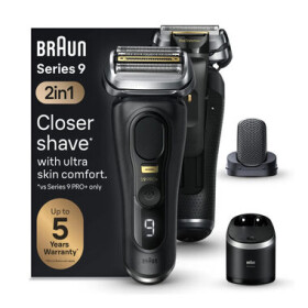 Braun Series 9 Pro+ 9590cc WetDry / Holicí strojek / Pánský / Planžetový / 60 min provoz / Na tvář (218245)