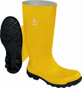 Pracovní holínky Delta Plus COPPER S5 SRA Barva: Žlutá, Velikost boty: 41, Žlutá