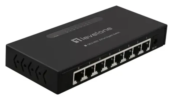 LevelOne GEU-0822 / Switch / 8 portů / 10/100/1000 Mbit/s (GEU-0822)