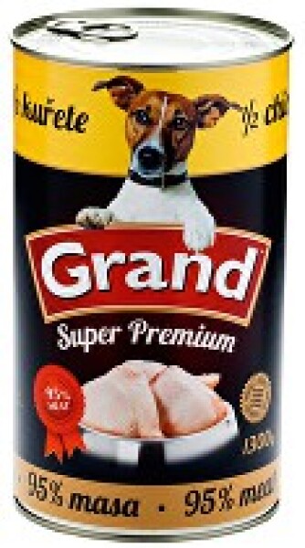 GRAND konz. pes Extra s 1/2 kuřete 1300g