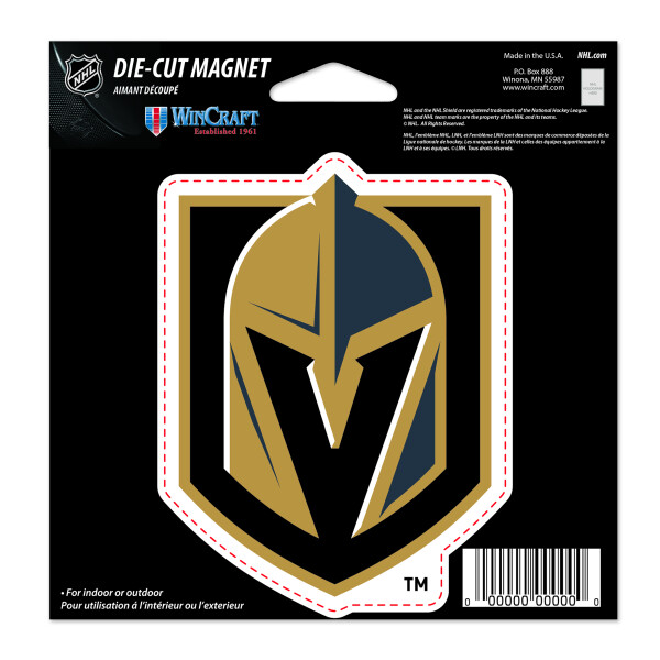 Wincraft Magnet Vegas Golden Knights NHL Die Cut Magnet