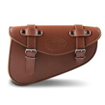 Moto brašna chopper Arizona 3L hnědá, levá