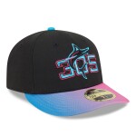 New Era Pánská kšiltovka Miami Marlins MLB Authentic City Connect Low Profile 59FIFTY Fitted Velikost: 7 1/2