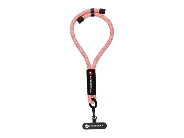Šňůrka na zápěstí FORCELL R10X40 Pink - nastavitelná