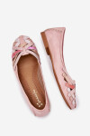 Dámské Kožené Baleríny Maciejka 01358-51 Růžové 36