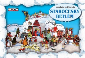 Staročeský betlém - Jednoduchá vystřihovánka