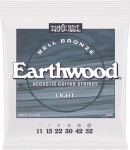 Ernie Ball 2348 Light Earthwood Bell Bronze Acoustic Guitar Strings 11-52