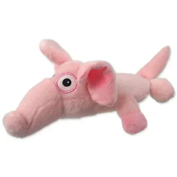 Dog Fantasy Hračka - Silent Squeak slon růžová 26 cm (454-307502)