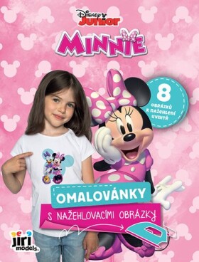 Omalovánky s nažehlovacími obrázky Minnie