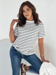 Dámské pruhované tričko RILANT navy blue FashionStreet RY2564 L