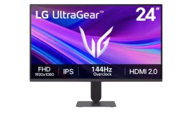 23.8" LG 24G411A-B černá / IPS / 16:9 / 1920x1080 / 5ms / 144Hz / 250cd/m2 / 1500:1 / HDMI DP (AT-2080216737946)