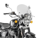 A9058A montážní sada pro plexi 9058A pro Royal Enfield Super Meteor 650 (23-25)