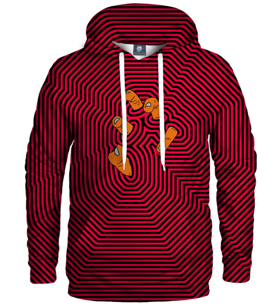 Aloha From Deer Mind Boggling Original Hoodie H-K AFD998 Red