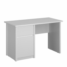 ARTEN (NANO Systems s.r.o.) PC stůl ERDEN-1D1S (Bílá) PC-STUL-ERDEN-1D1S
