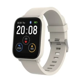 CANYON EASY SW-54 bílá / Chytré hodinky / 1.7" IPS / snímač tepu / BT 4.0 / IP68 / Canyon Life / Android a iOS (CNS-SW54WB)