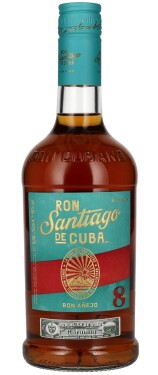 Santiago de Cuba Anejo 8yo 0,7L, 40%