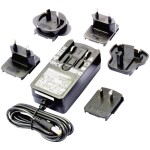 Ansmann 1201-0021 zásuvkový napájecí adaptér s redukcemi, nastavitelný 12 V/DC, 9 V/DC, 7.5 V/DC, 6 V, 4.5 V/DC, 3 V 300