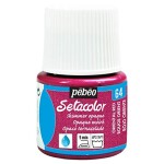 Barva na textil Pébéo Setacolor Shimmer 45 ml - Červená metalická orientální 64