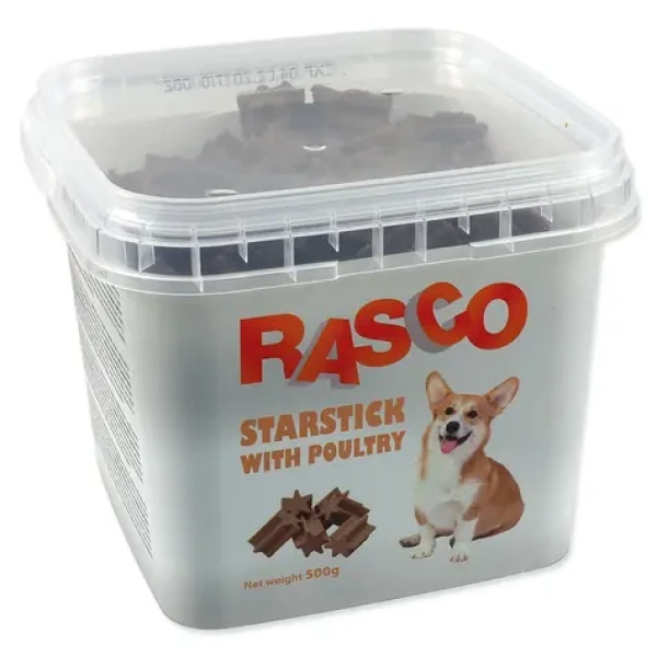 RASCO Pochoutka drůbeží tyčinky s játry / Pro psy / 2,5 cm / 500 g (4904-65347)