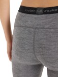 Dámské merino spodky ICEBREAKER Wmns 200 Oasis Leggings, Gritstone Heather velikost: XS