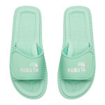 Klapky na suchý zip Kubota klasické pastelově zelené K25SS-100-001-17-1 40