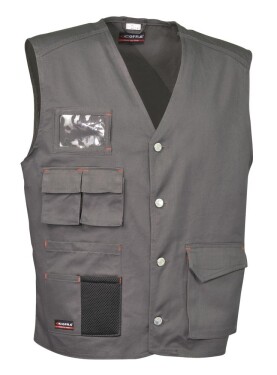 Pracovní vesta COFRA MONASTIR Barva: Antracitová, Velikost: L (V285_0_04_L)