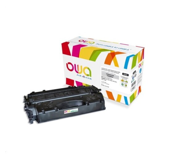 OWA Armor toner pro HP Laserjet P2050, P2055, 6500 Stran, CE505X, černá/black EDF_1080975