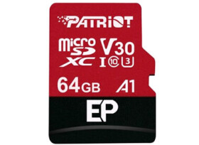Patriot EP Series microSDXC 64GB / UHS-I V30 / U3 / A1 / Class 10 (PEF64GEP31MCX)