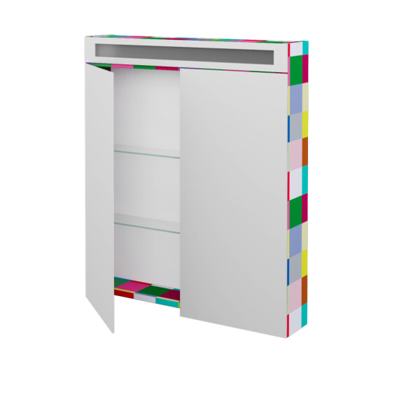 Dřevojas - Dvoudveřová galerka AIR GA2OE 70 - Individuální odstín dle RAL/NCS 112363