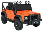 Mamido Dětské elektrické autíčko Land Rover Defender 110 SVX Concept oranžové