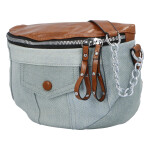 Retro jeansová ledvinka Roy4l, hnědá