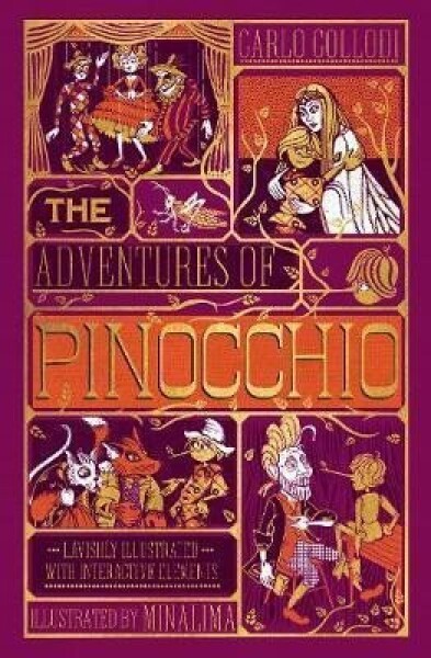 The Adventures of Pinocchio (Ilustrated with Interactive Elements) - Carlo Lorenzi Collodi