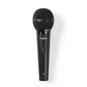 Nedis Kabelový mikrofon černá / Kardioid / dynamický / 5.00 m / 80 Hz - 13 kHz / 600 Ohm / -72 dB / Vypínač (MPWD25BK)