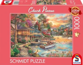 SCHMIDT Puzzle Zlatý večer na pobřeží