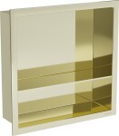 MEXEN - X-Wall-R modul pro vestavbu do stěny s poličkou 30 x 30, zlatá 1950303010S
