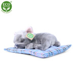 Plyšový pes francouzský buldoček ležící 23 cm ECO-FRIENDLY