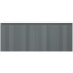MEXEN/S - Rivel koupelnová skříňka 120 cm s umyvadlem Vela, 1 šuplík, reliéf , grafit mat/bílá mat - 91A20-12047-1-BF66-W23M0 91A20-12047-1-BF66-W23M01